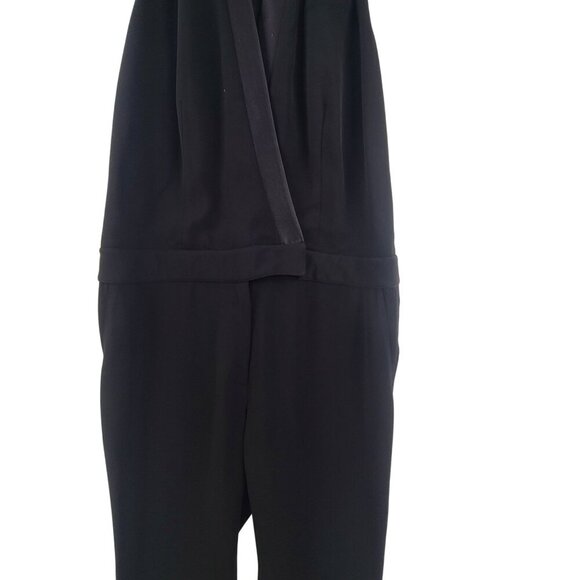 Veronica Beard Women's Sleeveless Iggy Jumpsuit Black Size 4 - Picture 3 of 9